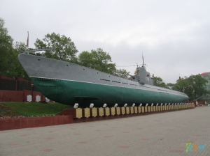 Подводная лодка С-56 на Корабельной набережной