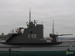 Рубка подводной лодки  С-56