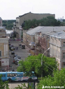 Вид из Кремля на ул. Розы Люксембург